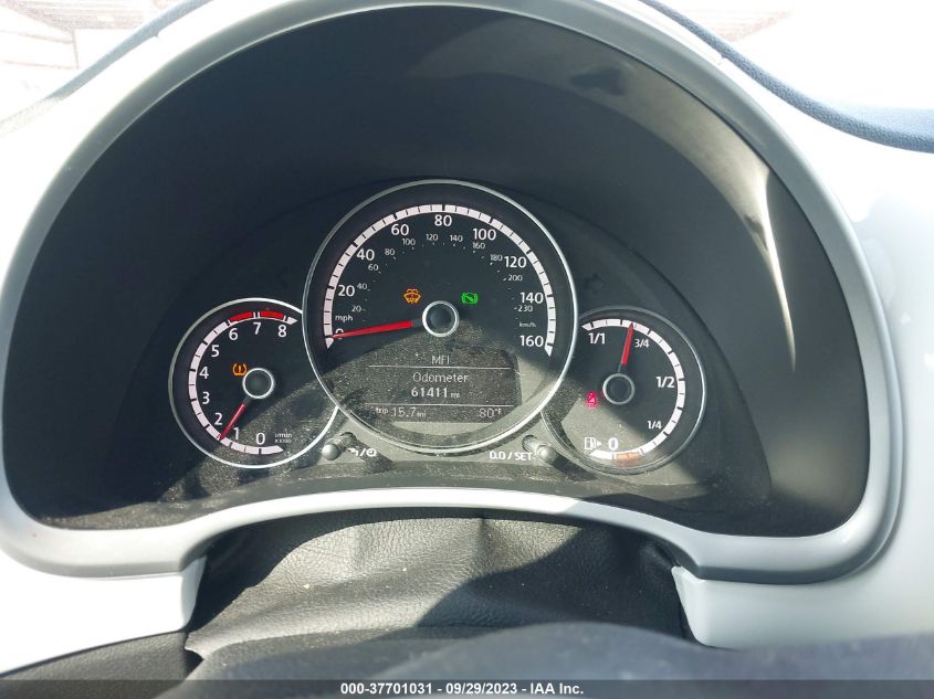 2015 VOLKSWAGEN BEETLE CONVERTIBLE 1.8T 3VW517AT7FM819112