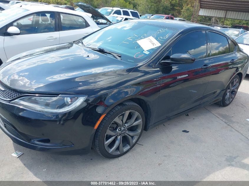 2016 CHRYSLER 200 S - 1C3CCCBBXGN112214