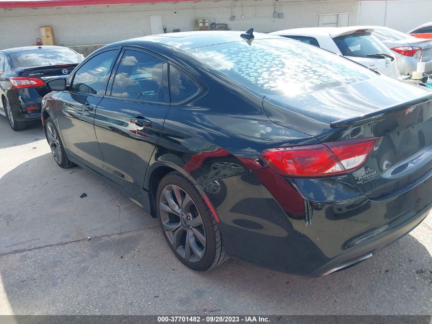 2016 CHRYSLER 200 S - 1C3CCCBBXGN112214