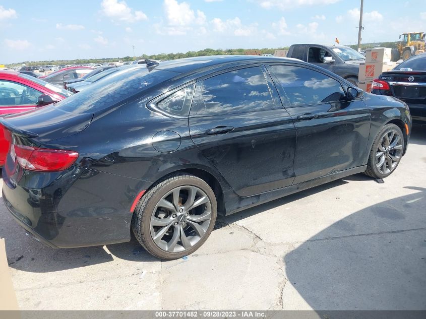 2016 CHRYSLER 200 S - 1C3CCCBBXGN112214