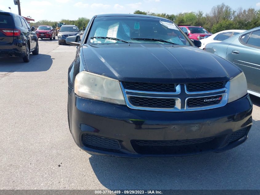 2013 DODGE AVENGER SE - 1C3CDZAB0DN576934