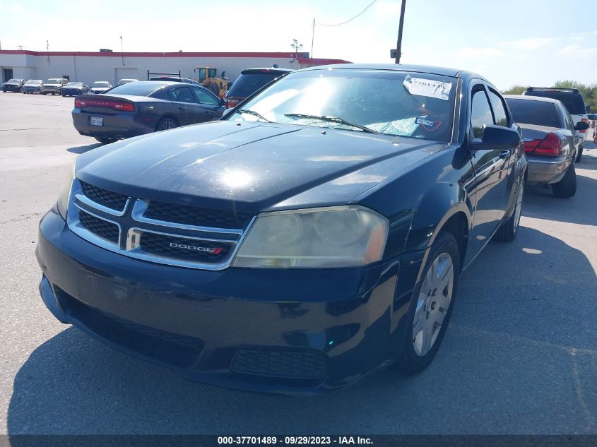 2013 DODGE AVENGER SE - 1C3CDZAB0DN576934