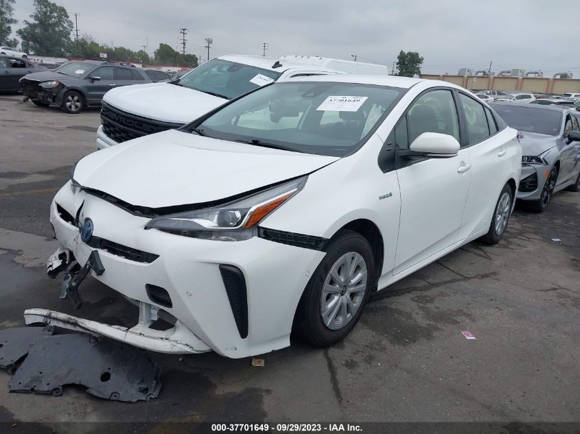 2021 TOYOTA PRIUS L - JTDKAMFU0M3140870
