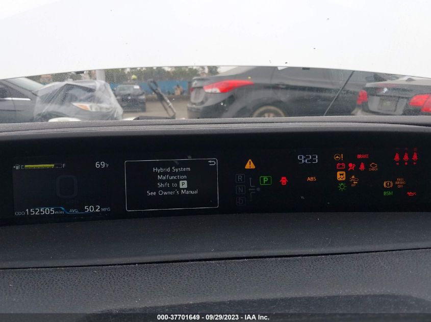 2021 TOYOTA PRIUS L - JTDKAMFU0M3140870