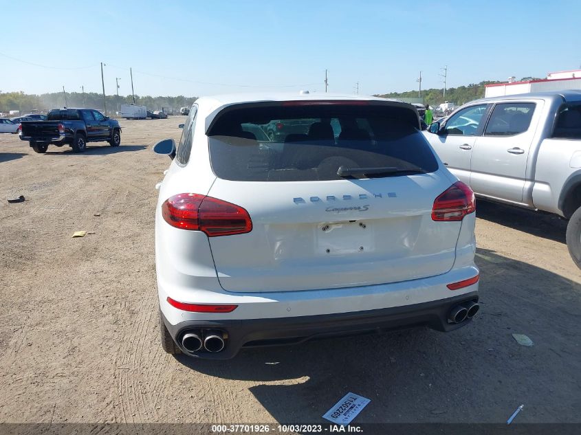 2015 PORSCHE CAYENNE S - WP1AB2A28FLA56400