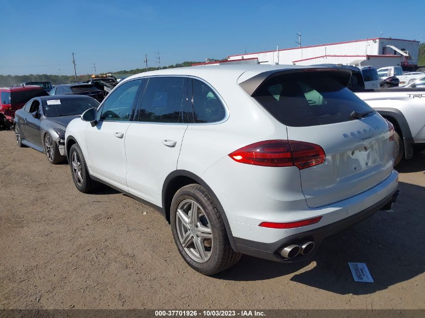 2015 PORSCHE CAYENNE S - WP1AB2A28FLA56400