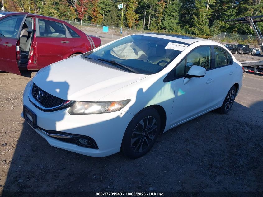 2013 HONDA CIVIC SDN EX-L - 19XFB2F92DE240363