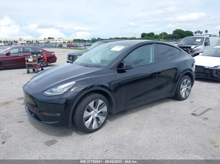 2022 TESLA MODEL Y DUAL MOTOR FR AC IND(VIN: 7SAYGDEE4NF320105