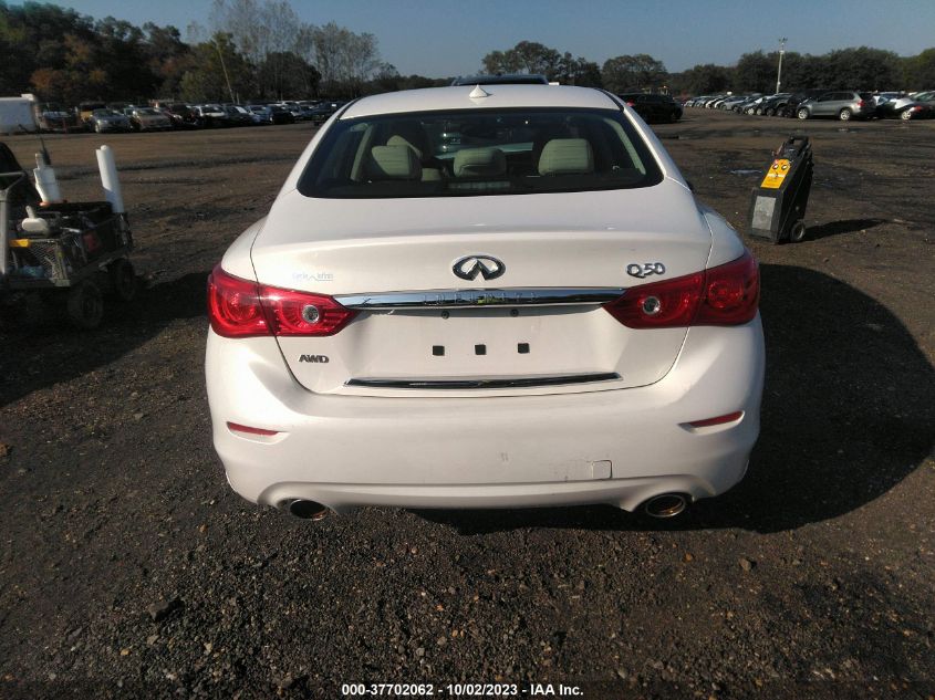 2015 INFINITI Q50 PREMIUM - JN1BV7AR4FM409476