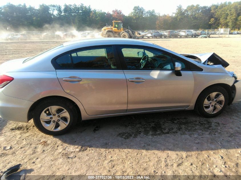 2015 HONDA CIVIC SEDAN LX - 19XFB2F5XFE283378