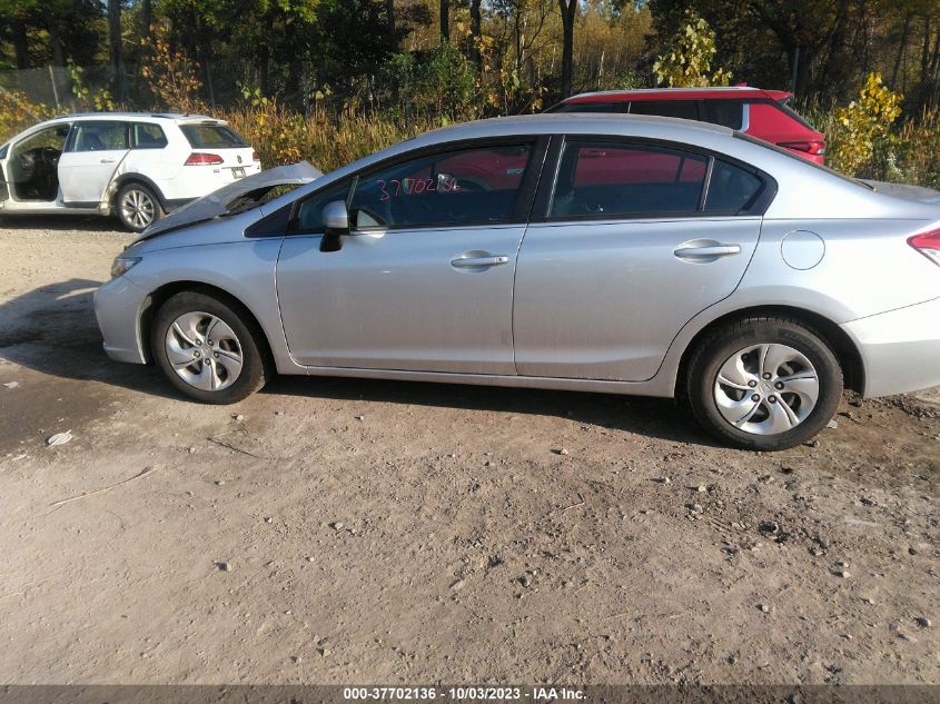 2015 HONDA CIVIC SEDAN LX - 19XFB2F5XFE283378