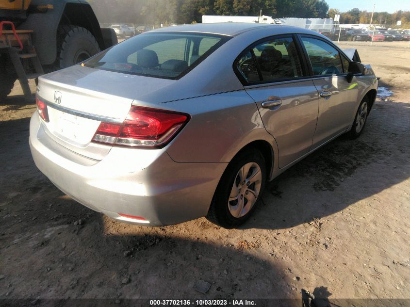 2015 HONDA CIVIC SEDAN LX - 19XFB2F5XFE283378