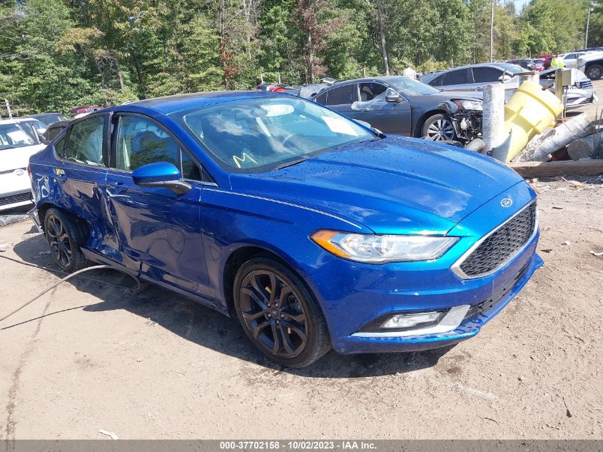 2018 FORD FUSION SE - 3FA6P0HD6JR199852