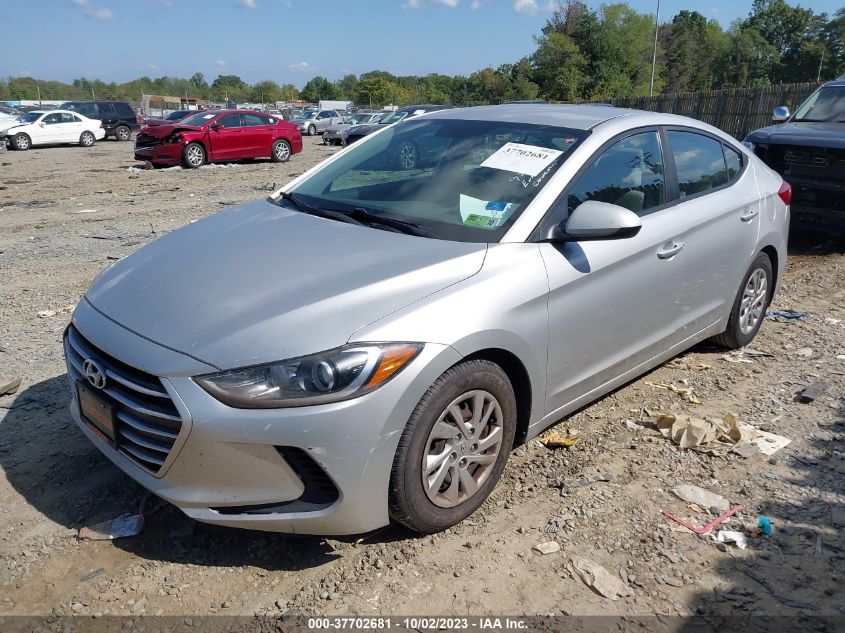 2017 HYUNDAI ELANTRA SE - 5NPD74LF4HH171823