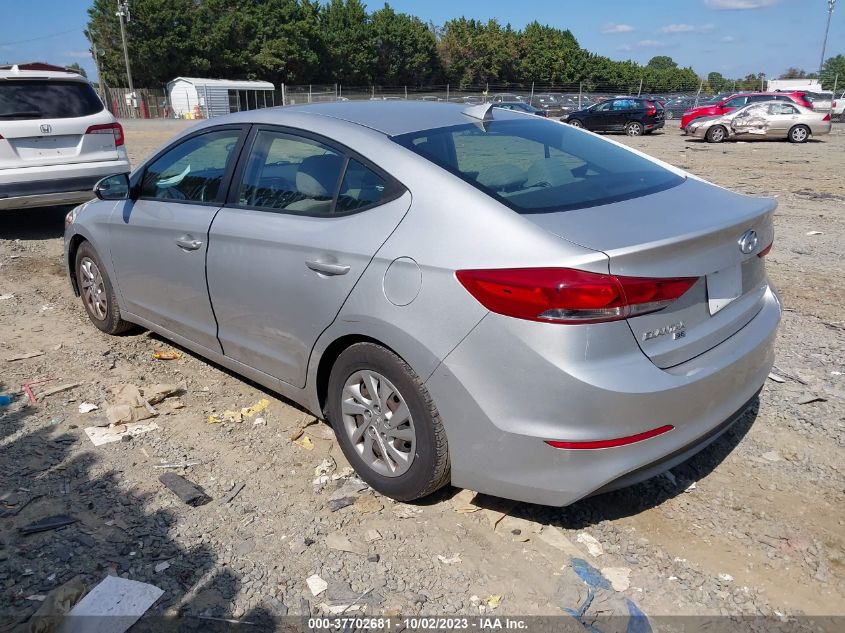 2017 HYUNDAI ELANTRA SE - 5NPD74LF4HH171823