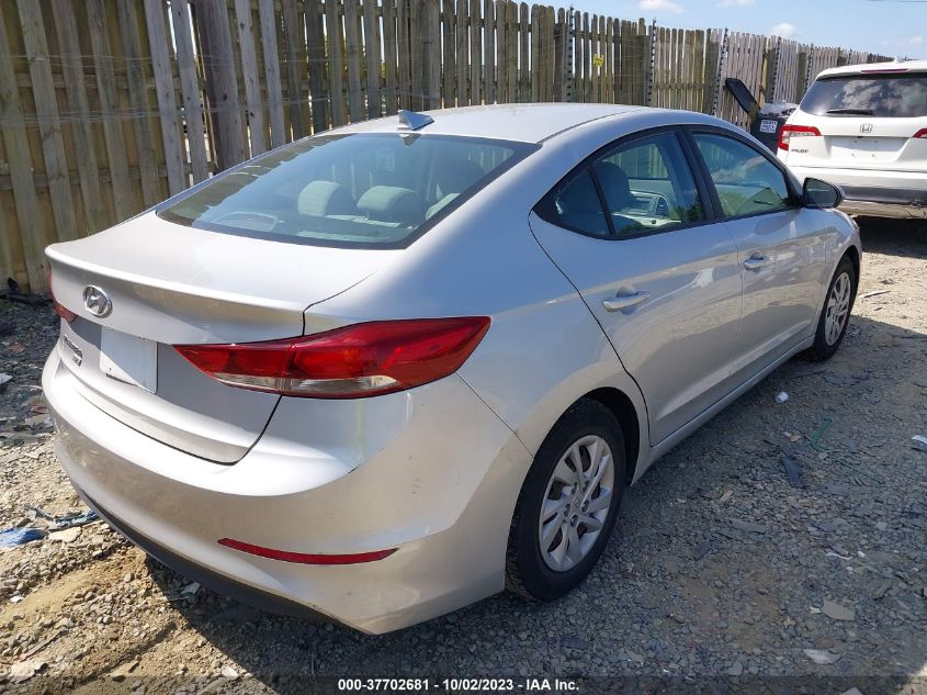 2017 HYUNDAI ELANTRA SE - 5NPD74LF4HH171823