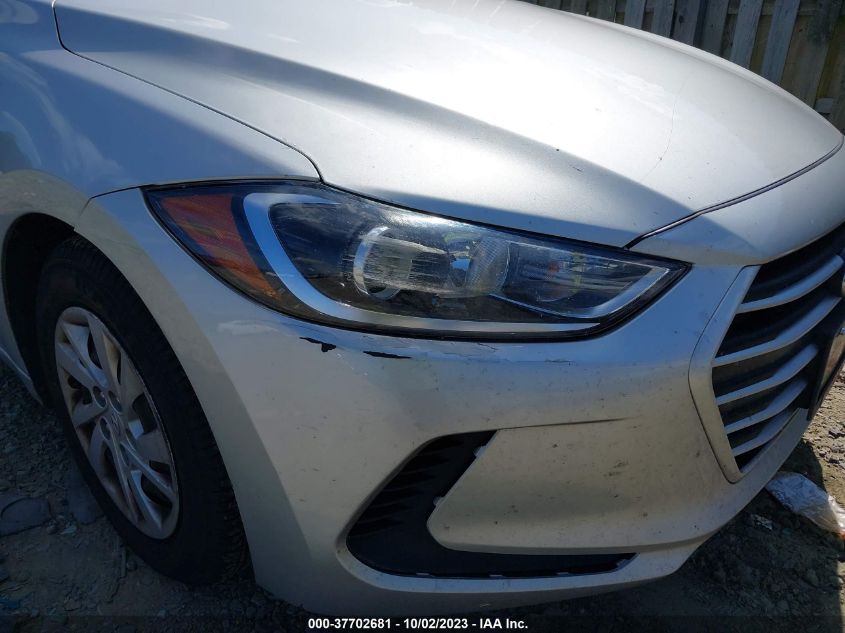 2017 HYUNDAI ELANTRA SE - 5NPD74LF4HH171823