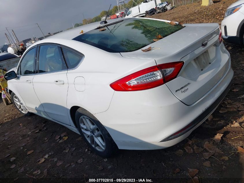 2014 FORD FUSION SE - 3FA6P0H72ER377692