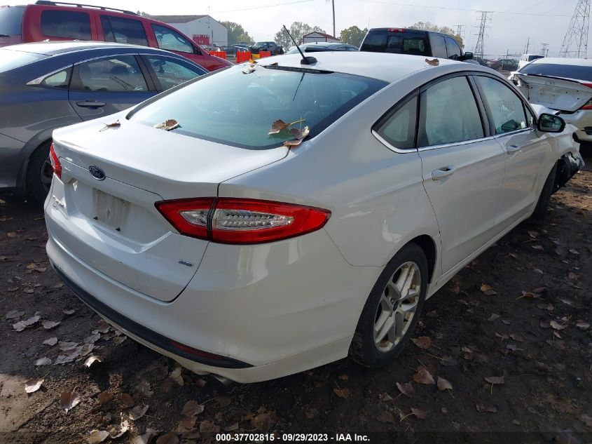 2014 FORD FUSION SE - 3FA6P0H72ER377692