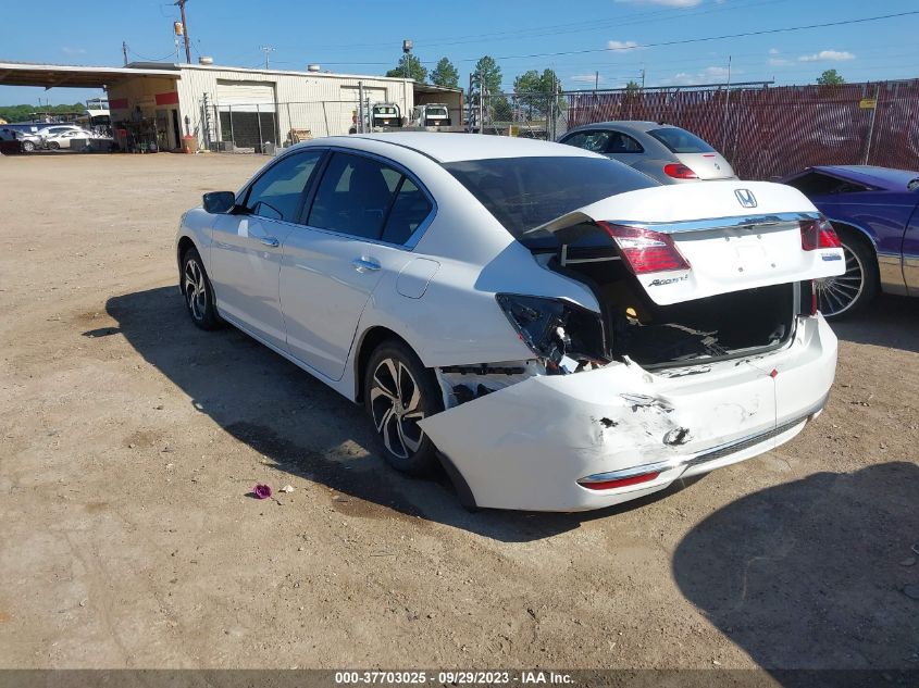 2016 HONDA ACCORD SEDAN LX - 1HGCR2F45GA112663