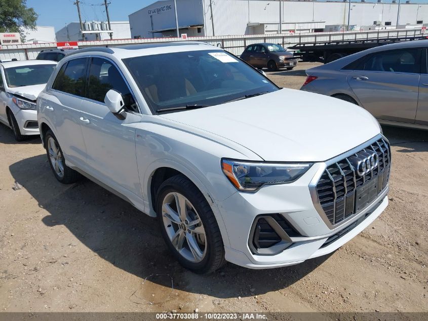 2021 AUDI Q3 S LINE PREMIUM - WA1DECF31M1048039