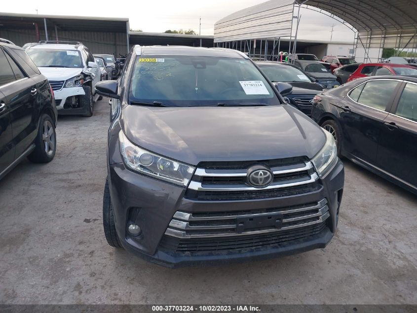 2017 TOYOTA HIGHLANDER LIMITED/LTD PLATINUM - 5TDYZRFH0HS200962