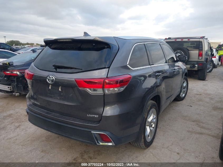 2017 TOYOTA HIGHLANDER LIMITED/LTD PLATINUM - 5TDYZRFH0HS200962
