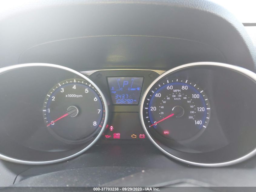 2013 HYUNDAI TUCSON GLS - KM8JUCAC6DU586152