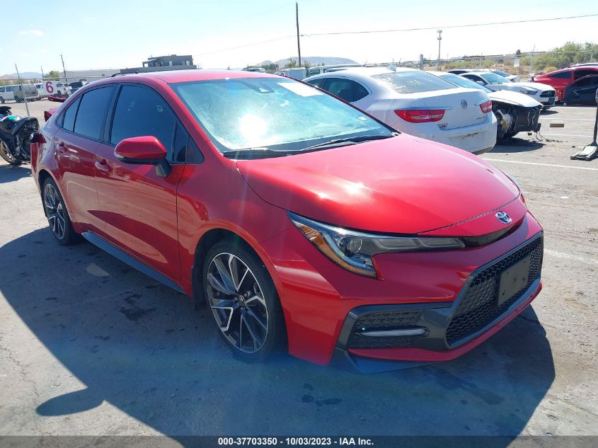 2020 TOYOTA COROLLA SE/NIGHTSHADE - 5YFS4RCE1LP036122