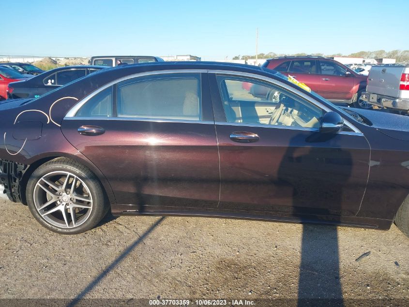 2016 MERCEDES-BENZ S-CLASS S 550 WDDUG8FB1GA272247