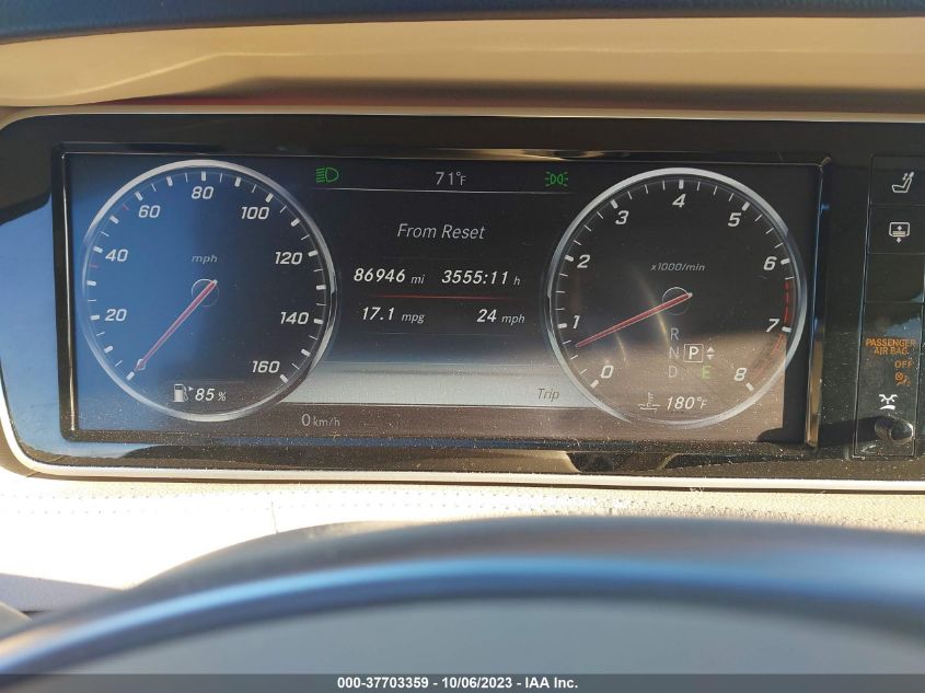 2016 MERCEDES-BENZ S-CLASS S 550 WDDUG8FB1GA272247