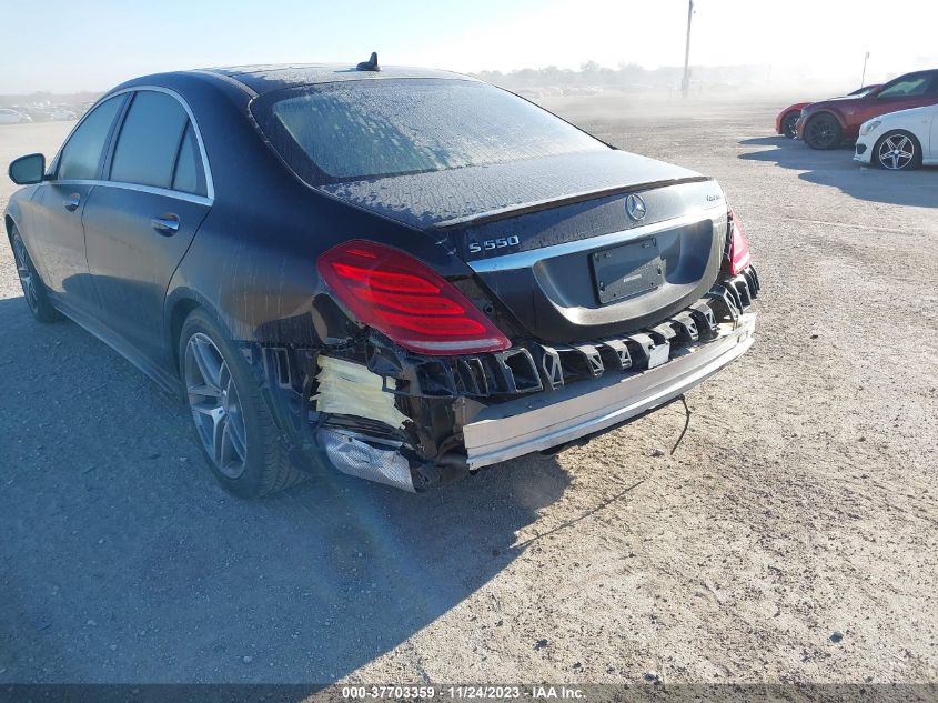 2016 MERCEDES-BENZ S-CLASS S 550 WDDUG8FB1GA272247