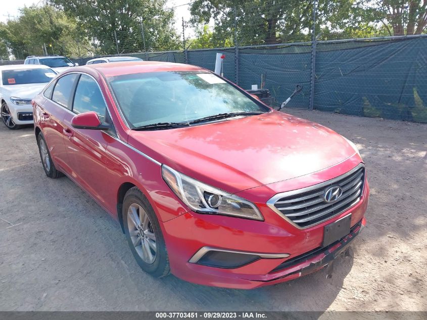 2017 HYUNDAI SONATA SE - 5NPE24AF3HH579252