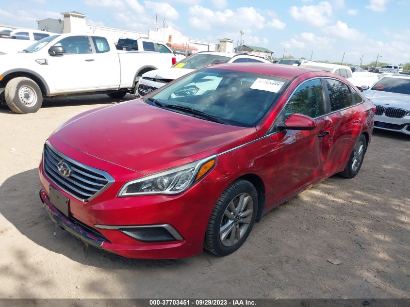 2017 HYUNDAI SONATA SE - 5NPE24AF3HH579252