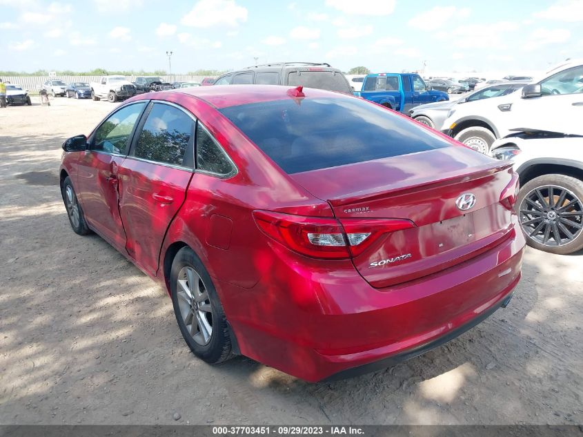 2017 HYUNDAI SONATA SE - 5NPE24AF3HH579252