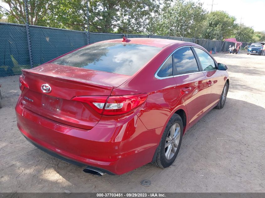 2017 HYUNDAI SONATA SE - 5NPE24AF3HH579252