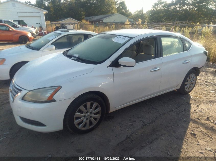 2014 NISSAN SENTRA SV - 3N1AB7AP2EY324120