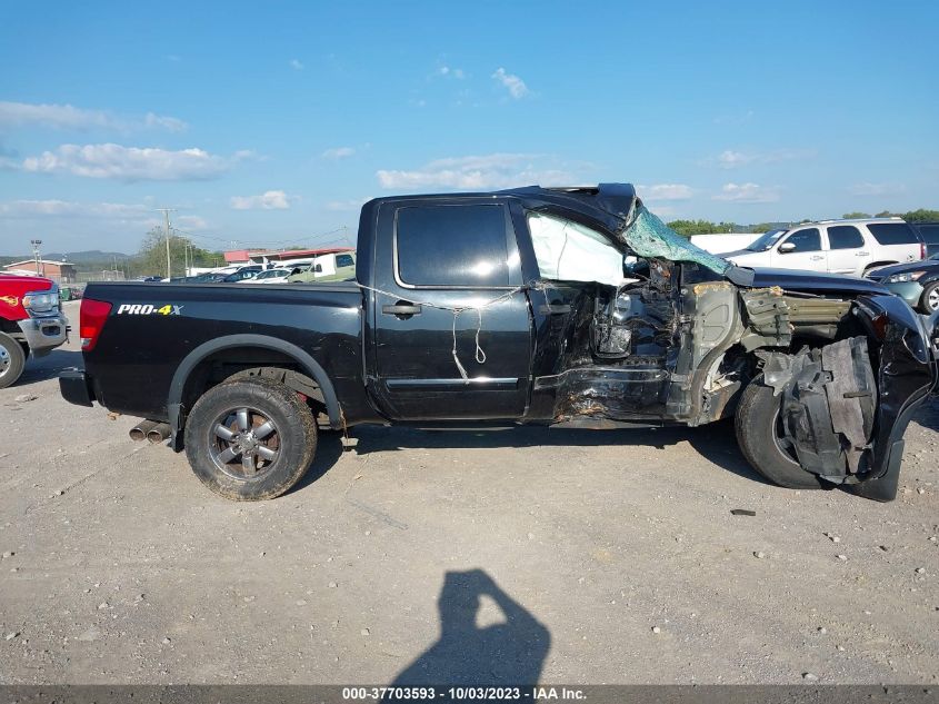 2014 NISSAN TITAN PRO-4X - 1N6BA0ECXEN505043