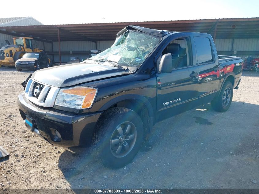 2014 NISSAN TITAN PRO-4X - 1N6BA0ECXEN505043