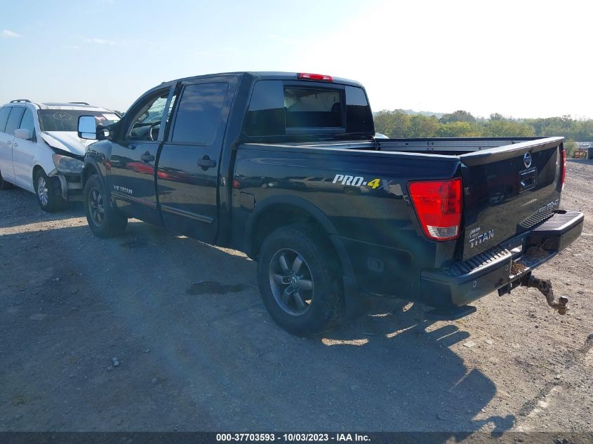 2014 NISSAN TITAN PRO-4X - 1N6BA0ECXEN505043