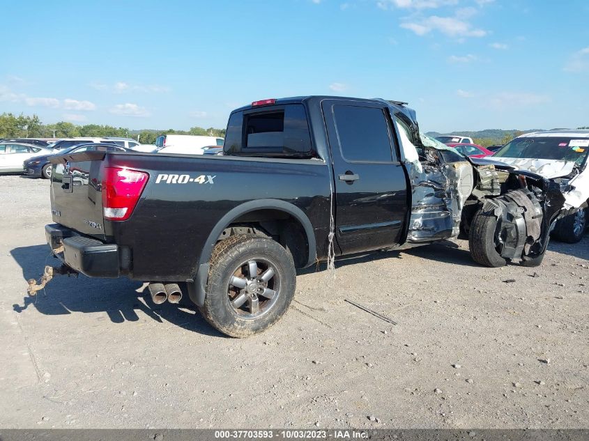 2014 NISSAN TITAN PRO-4X - 1N6BA0ECXEN505043