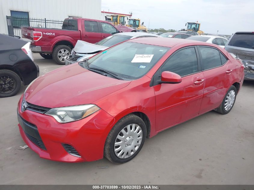 2015 TOYOTA COROLLA L/LE/LE PLS/PRM/S/S PLS - 5YFBURHE9FP308171