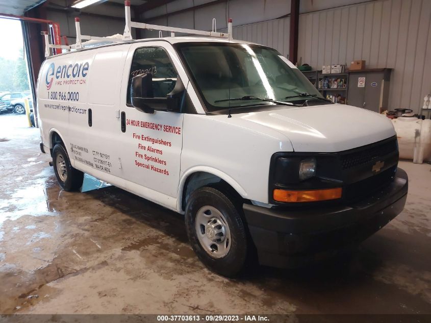 2017 CHEVROLET EXPRESS CARGO VAN - 1GCWGAFF3H1345309