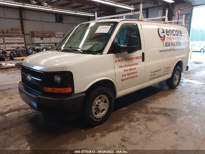 2017 CHEVROLET EXPRESS CARGO VAN - 1GCWGAFF3H1345309