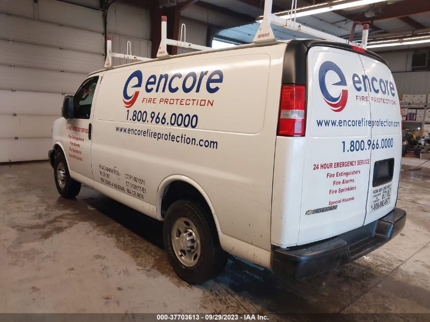 2017 CHEVROLET EXPRESS CARGO VAN - 1GCWGAFF3H1345309
