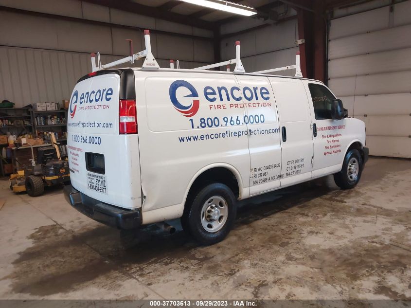 2017 CHEVROLET EXPRESS CARGO VAN - 1GCWGAFF3H1345309