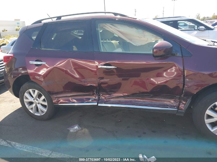 2013 NISSAN MURANO SV - JN8AZ1MU6DW200787
