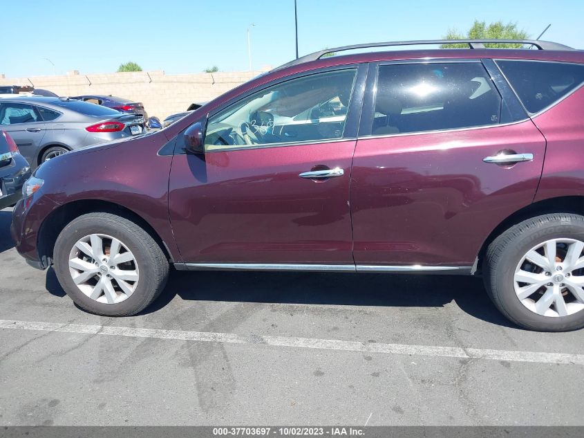 2013 NISSAN MURANO SV - JN8AZ1MU6DW200787