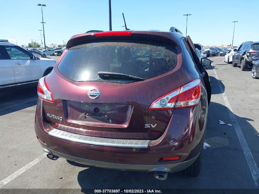 2013 NISSAN MURANO SV - JN8AZ1MU6DW200787