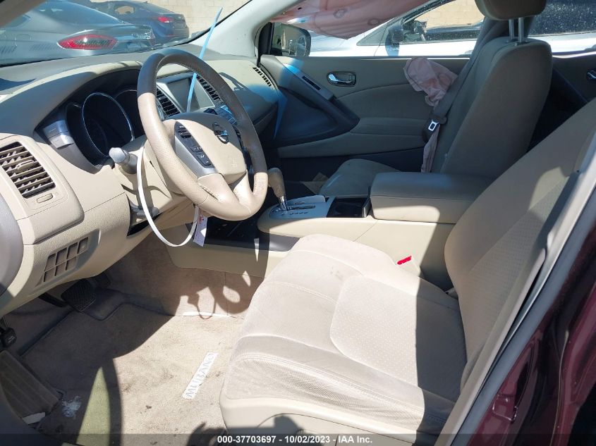 2013 NISSAN MURANO SV - JN8AZ1MU6DW200787